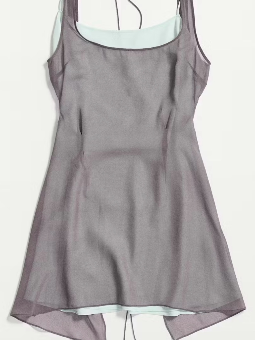 Eckhaus Latta X Mango Overlay Dress With Bows - Nwt - Size Medium — image 4 of 4